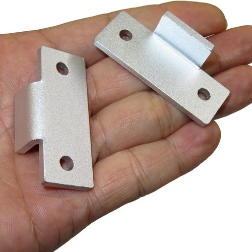 Aluminium scharnier ersatz kit - aluminium,